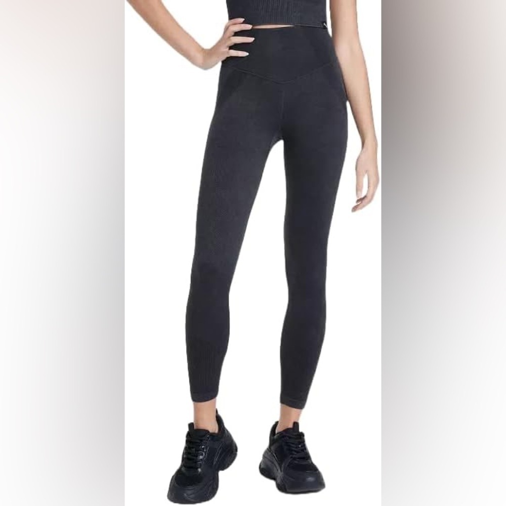 JoyLab seamless textured 7/8 leggings hi-rise size medium